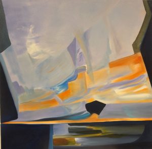 Triptyque2 60x60 - Micheline Bousquet