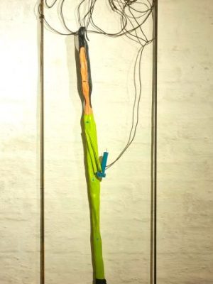 sculpture,bois flotté,ferraille,Bertrand Thomassin,galerie Résonances,le tréport