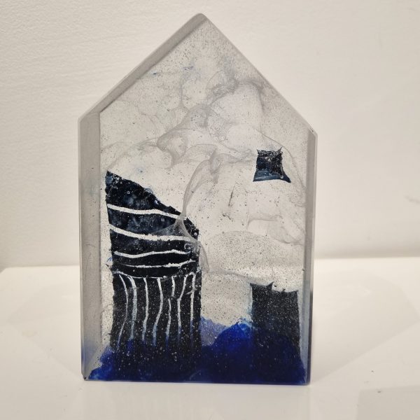 sculpture en verre , jean-claude ourdouillie,demeure,galerie résonances,le tréport