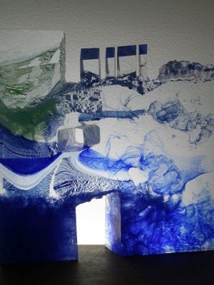 sculpture en verre, jean-claude ourdouillie